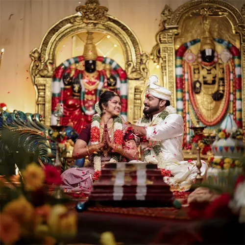 Anjali & Vikram – Elegant Tamil Wedding in Trichy
